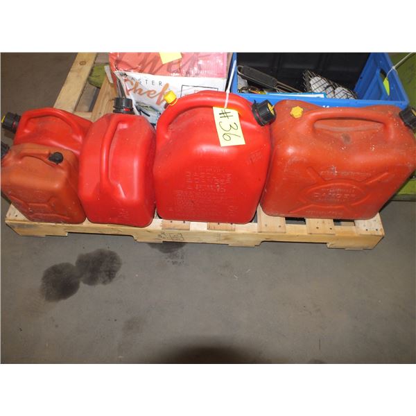 5 Jerry Cans