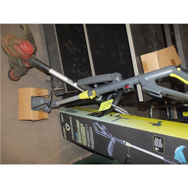 Toro Electric Weed Eater & Yardworks Electric Weed Eater