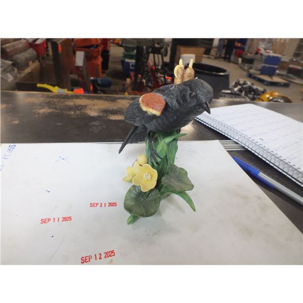 Red Winged Black Bird By Lenox