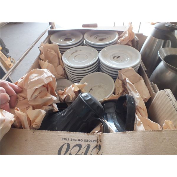 Box Of Assorted Dishes