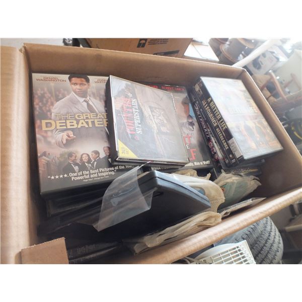 Box Of Assorted DVD's