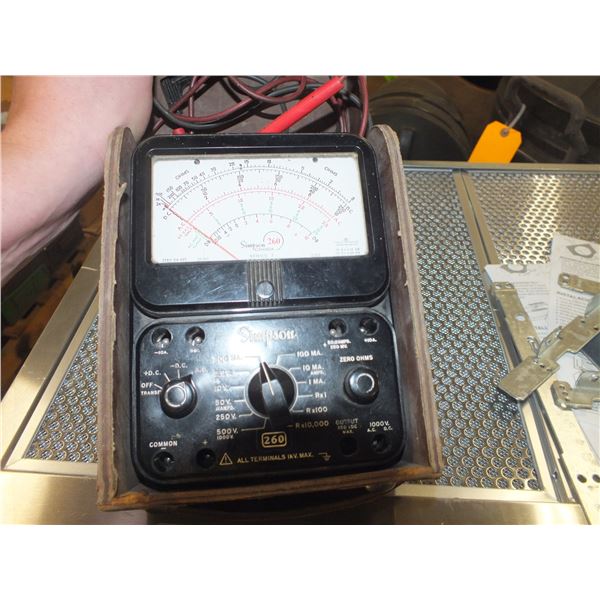 Simpson Ohms Tester