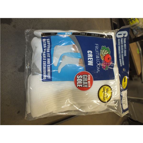 6 Pairs Of Mens Socks