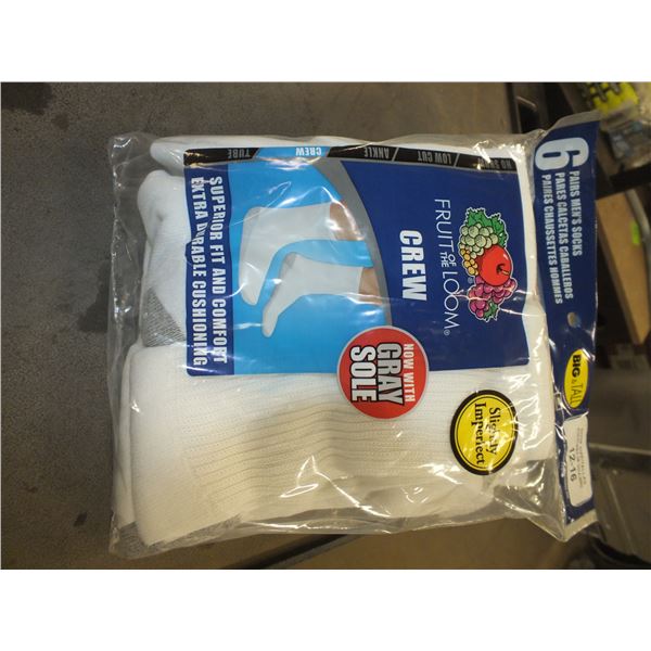 6 Pairs Of Mens Socks