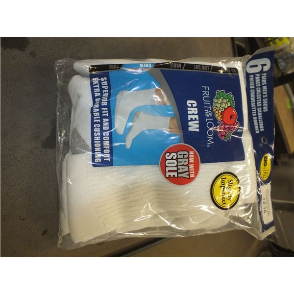 6 Pairs Of Mens Socks