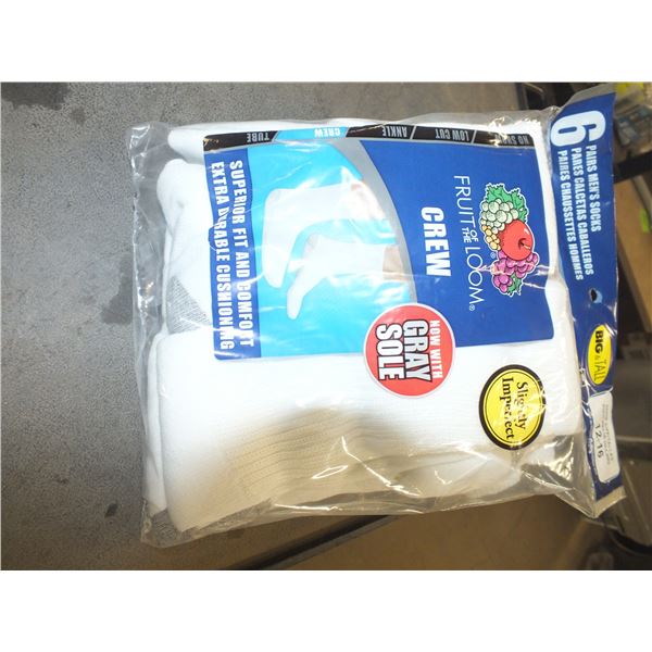 6 Pairs Of Mens Socks