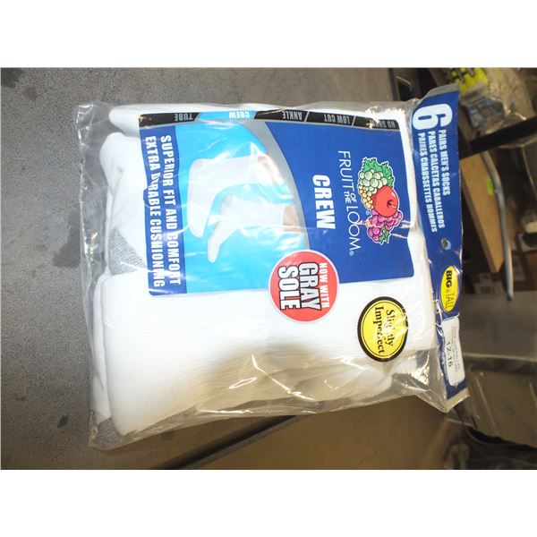 6 Pairs Of Mens Socks