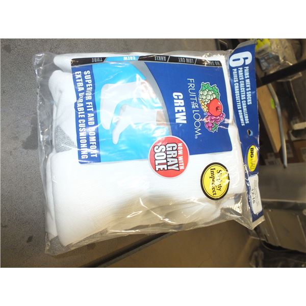 6 Pairs Of Mens Socks