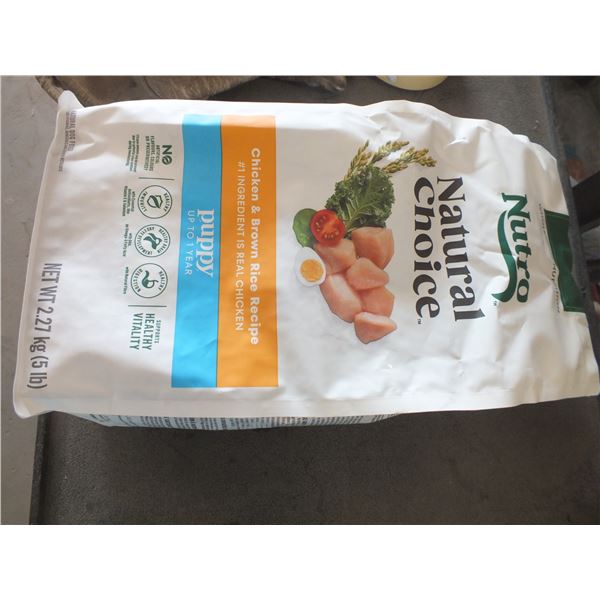 1 Bag Of Nutro Natural Choice Chicken & Brown Rice Puppy Food
