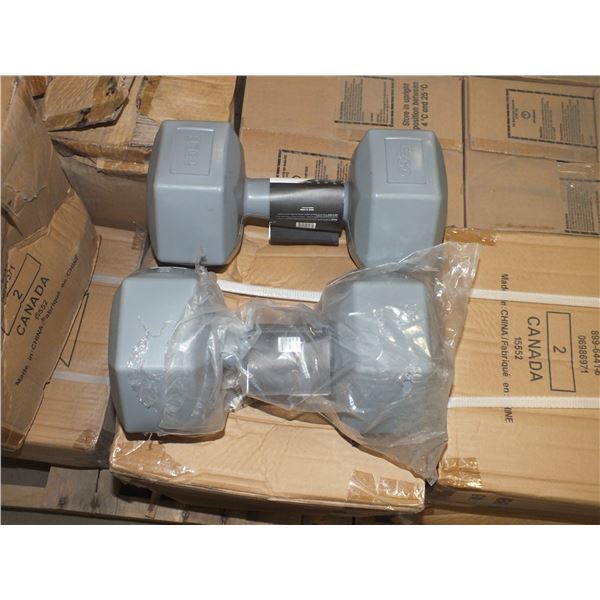 Two 15lb Dumbbells