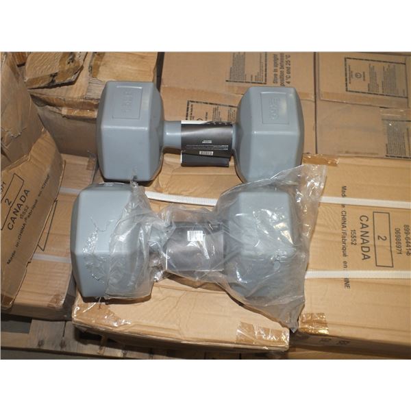 Two 15lb Dumbbells