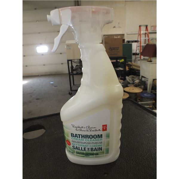 8 Bottles Of Bathroom Cleaner