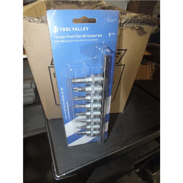 12 Packs Of Starbit Socket sets