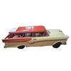 Image 3 : Vintage Ford station wagon friction toy, works, Mad in Japan, approx 11.5"