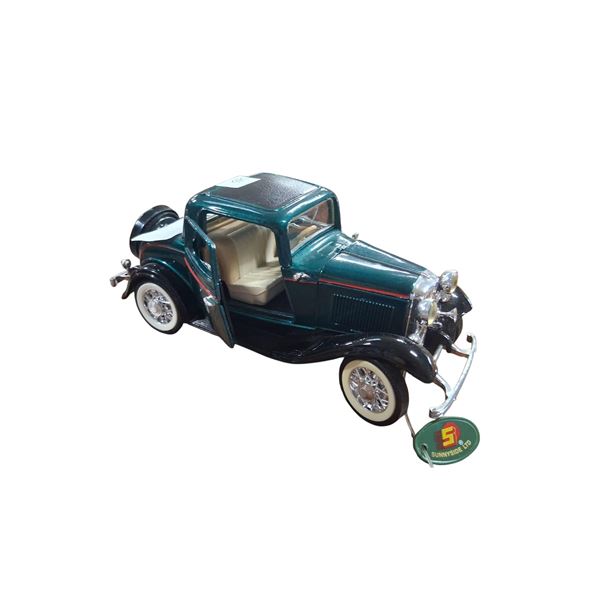 Sunnyside Ltd 1932 Ford 3 window die cast 7" long