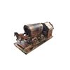 Image 2 : Covered wagon music box, metal, works, 10" long