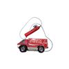 Image 3 : Rare 1969 Tayo remotoe control Coca-Cola big wheel truck, never used, made in Japan, with box 10" lo