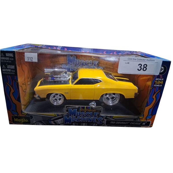 NOS Muscle Machine 1:24 scale 1969 Chevelle SS