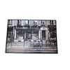 Image 1 : Printed on canvas vintage Paris scene 37"x26"