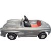 Image 1 : Vintage Mercedes Benz pedal car (electric) 45" plastic body has glue residue