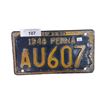 Image 1 : Vintage 1948 Penn license plate
