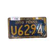 Image 1 : Vintage 1950 Penn license plate