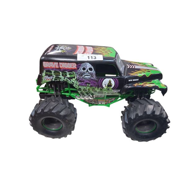 Large Gravedigger truck approx 16"x10"
