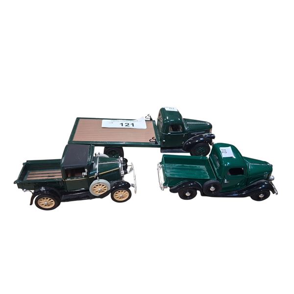 3 vintage Nylint & Tonka Die Cast Trucks