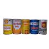 Image 1 : 5 vintage oil tins, Esso, Shell, Co-op