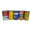 Image 2 : 5 vintage oil tins, Co-op, Shell, Esso, LFA, Rislone