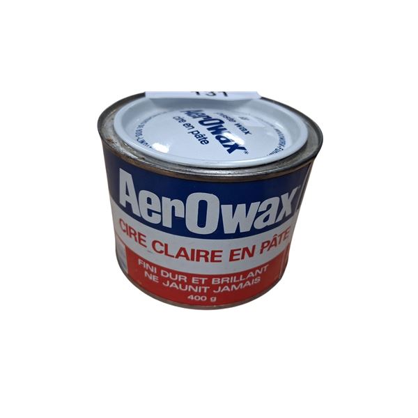 Vintage Aerowax tin, full, clean