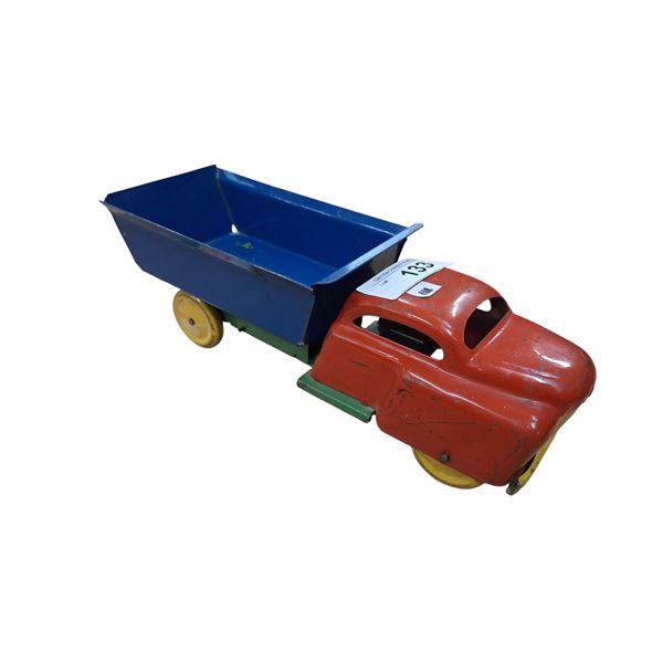 40s pressed steel truck 12" long