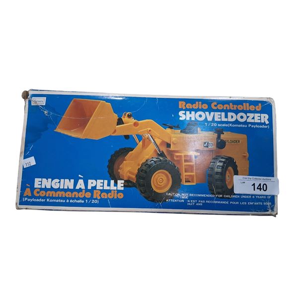 Hard to find radio controlled 1/20 scale shovel dozer