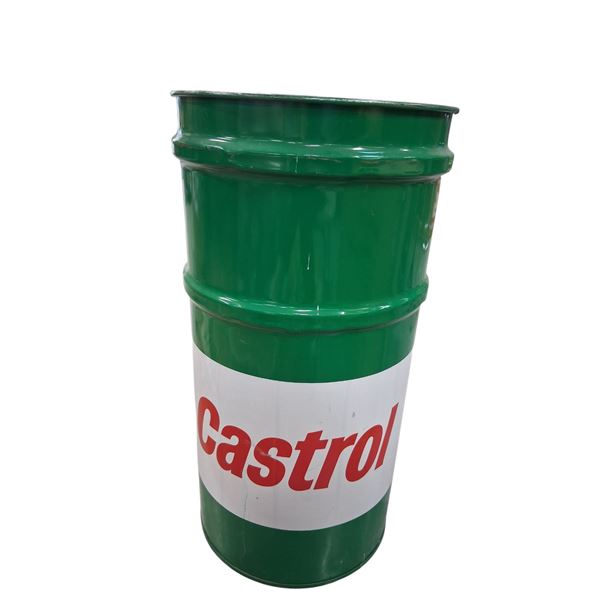 Excellent condition Castrol 20 gallon barrel