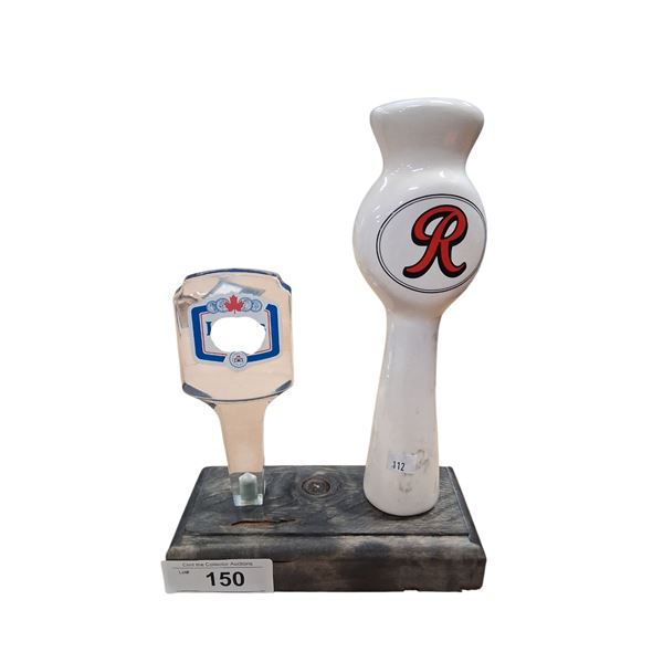 Labatt's & Ricard's tap handles
