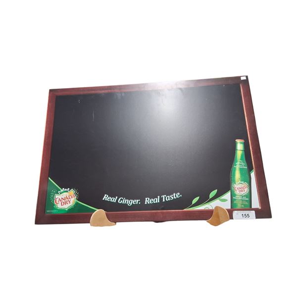 Vintage chalkboard sign, Canada Dry 32"x21"