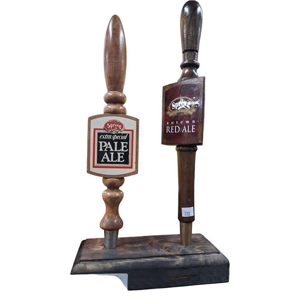 Pale Ale & Red Ale beer tap handles