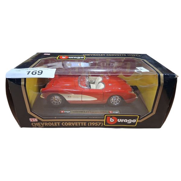 1:24 scale NIB die cast 57 Corvette