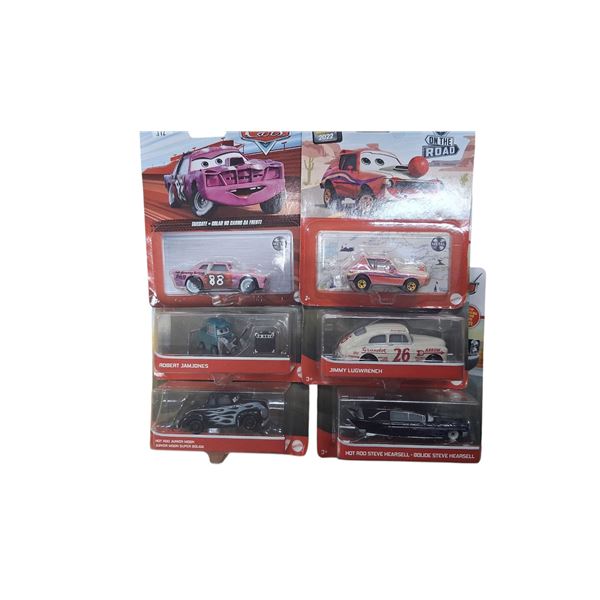 Collection of Disney's Cars collectibles 6 pieces