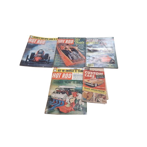 Collection of Hot Rod magazines