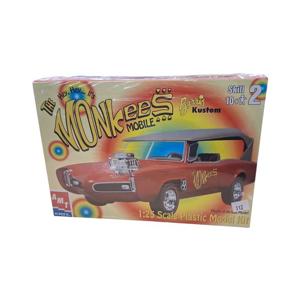NIB AMT Monkeemobile George Barris custom model kit