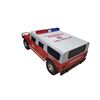 Image 2 : Tonka Hummer H1 fire rescue truck, 13"