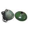 Image 2 : Pair of vintage porcelain light shades 11" diameter