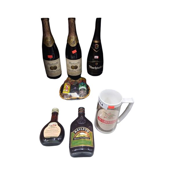 Alcohol lot with Cancun gift set