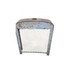 Image 1 : Large vintage metal grille, possibly from Lincoln welder, 28"x25"x7"