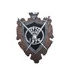 Image 1 : Vintage coat of arms shield 28"x20"