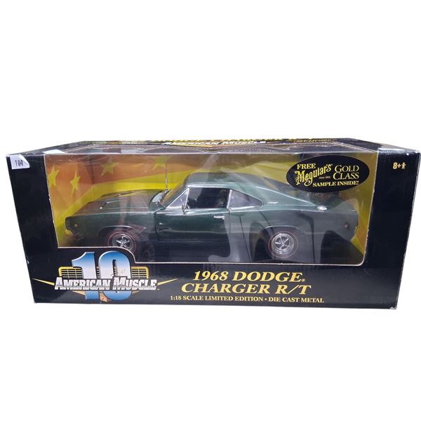 NIB 1968 Dodge Charger RT 1:18 scale American Muscle