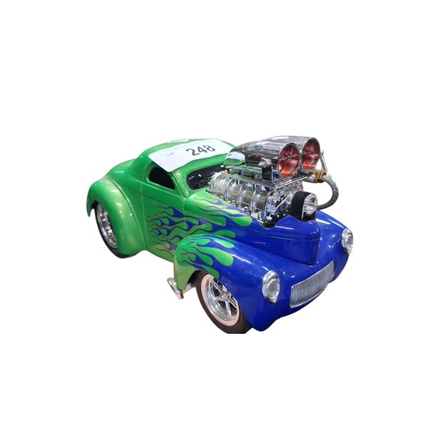 1:18 scale Willys Coupe Muscle Machines "Frantic Frog
