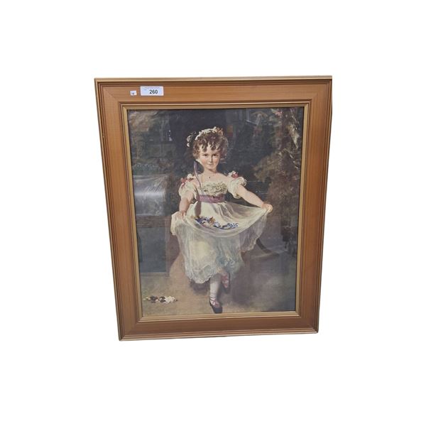 Vintage framed portrait 35"x29"