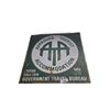 Image 1 : Vintage British Columbia Travel Bureau double sided metal sign, hard to find, 24"x24"